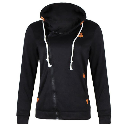 R&B | Größe Reißverschluss Taschen mit Kordelzug Hoodie