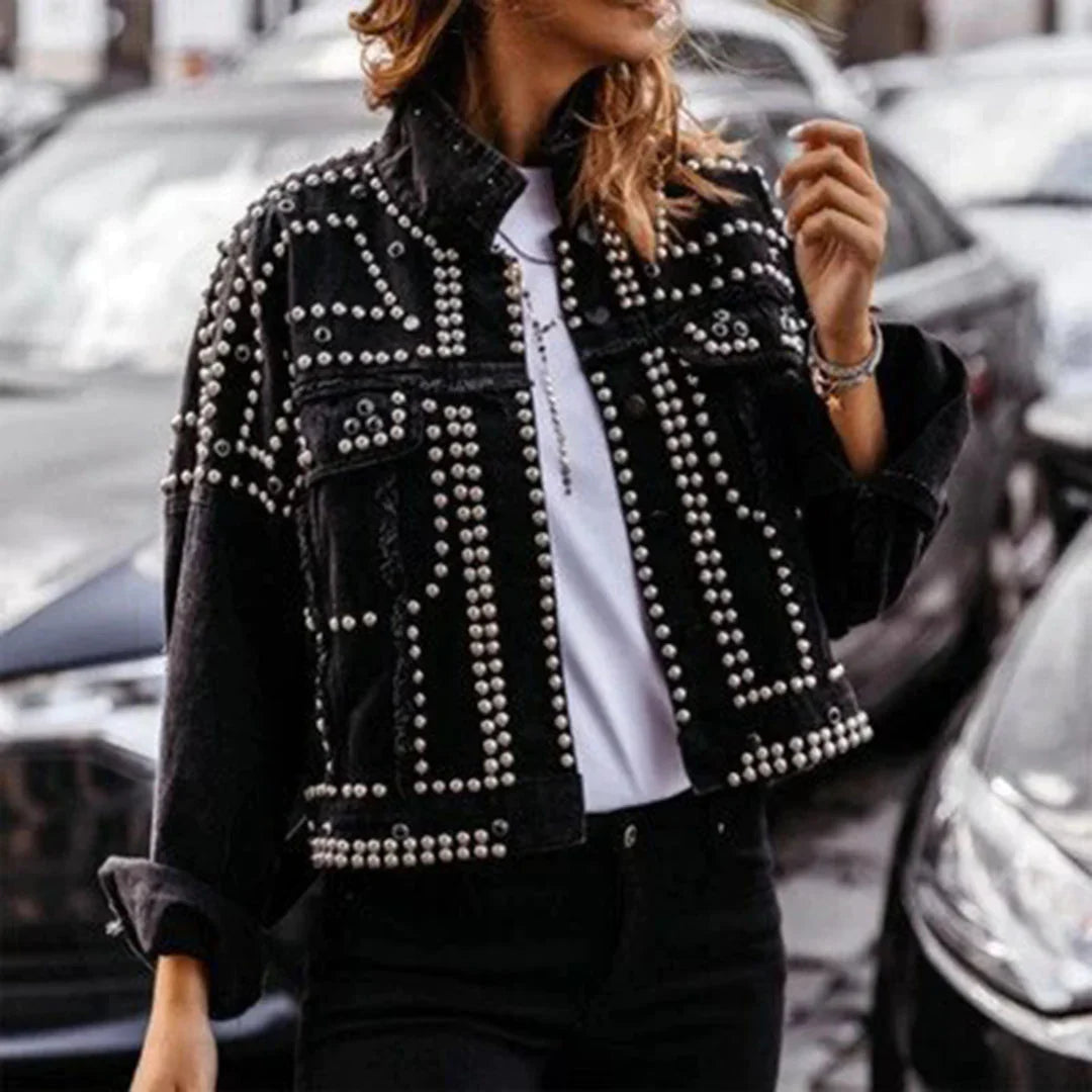R&B | Modische Jacke mit Nieten