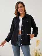 R&B | Jacke Casual Denim Perfekt für Lässige Tage
