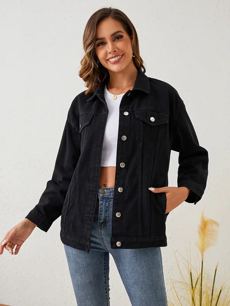 R&B | Jacke Casual Denim Perfekt für Lässige Tage