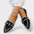 Knotendes Design Flache Schuhe für Frauen R&B