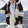 R&B | Winterfleecejacke mit Kapuze für Frauen