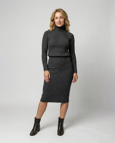 Gemütliches Strickkleid Damen | R&B