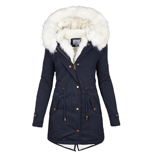 R&B | Fleecegefütterte Damen Winterjacke