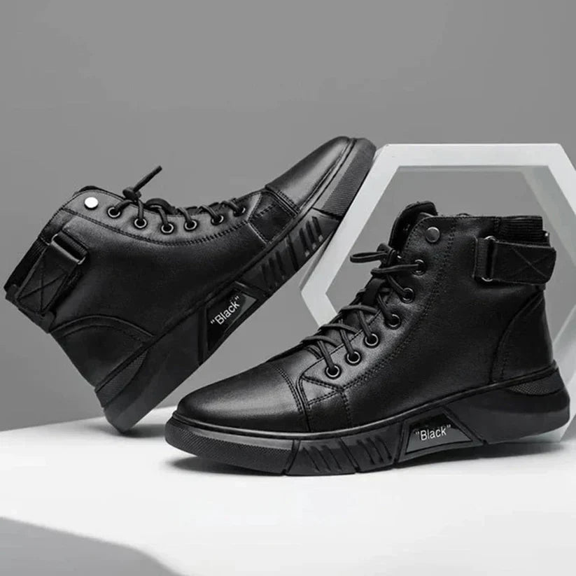 R&B | Schwarze warme Stiefel