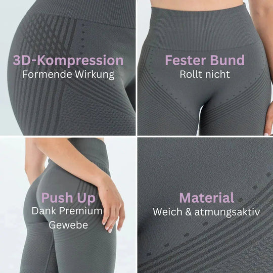 Damen Leggings Figurformend Stretch