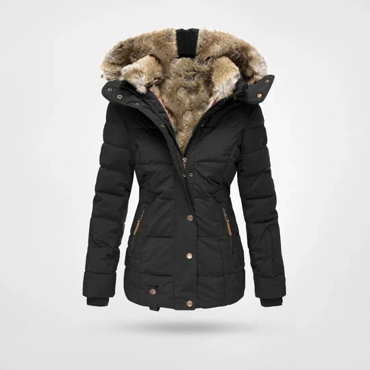 R&B | Winterjacke mit Fellkragen