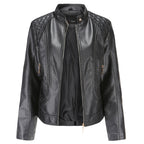 R&B | Elegante Lederjacke Mit Modernem Schnitt