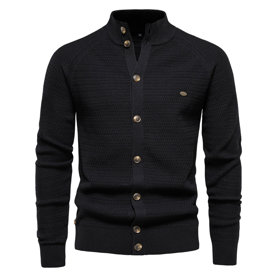 R&B | Klassisch Gestrickte Strickjacke