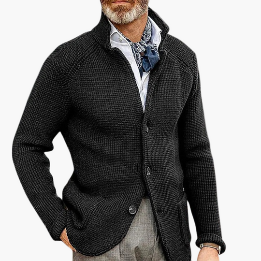 R&B | Strickjacke - Klassischer Cardigan für Business & Freizeit, Stilvoller Komfort