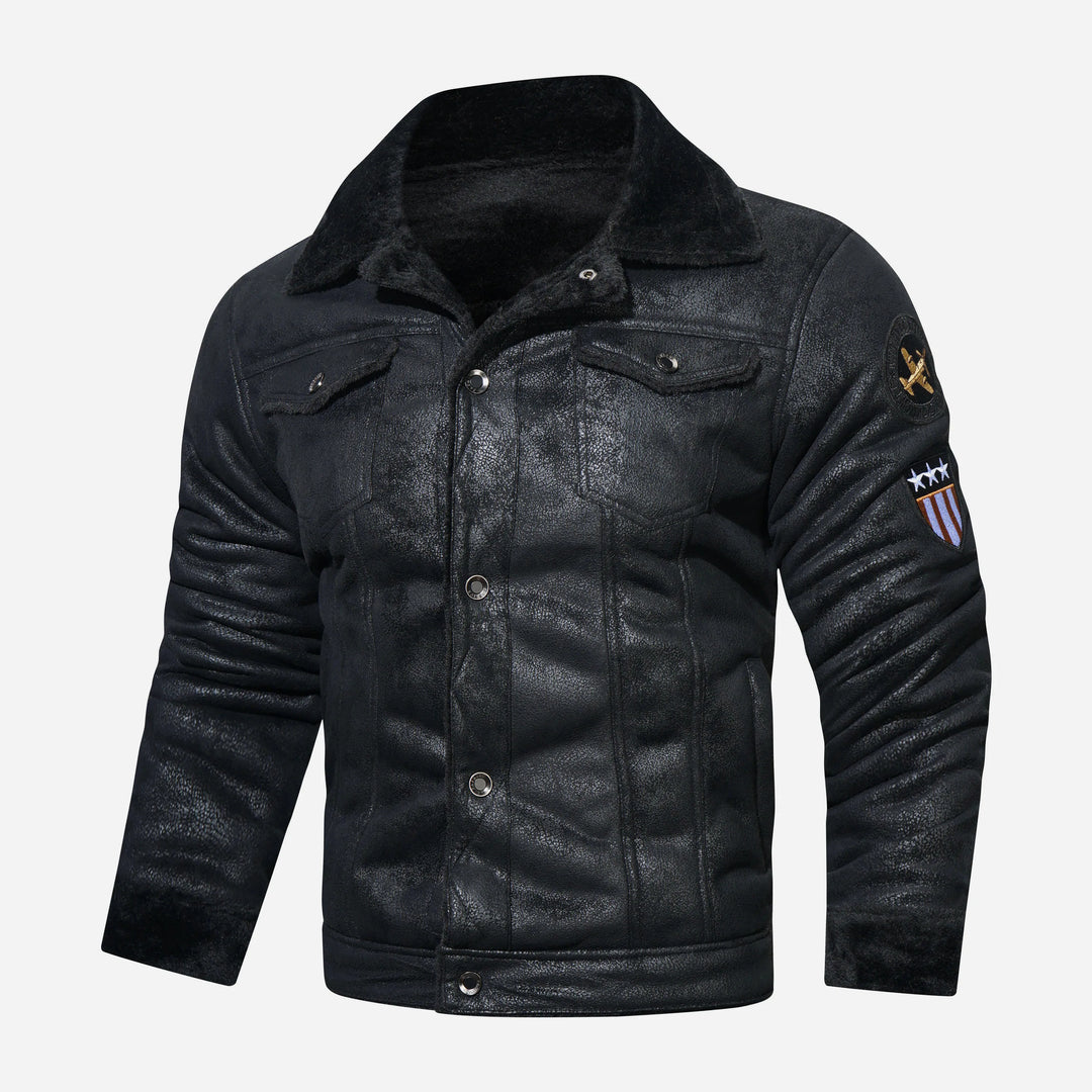 R&B | Pilotenjacke mit Weicher Fütterung Marinus