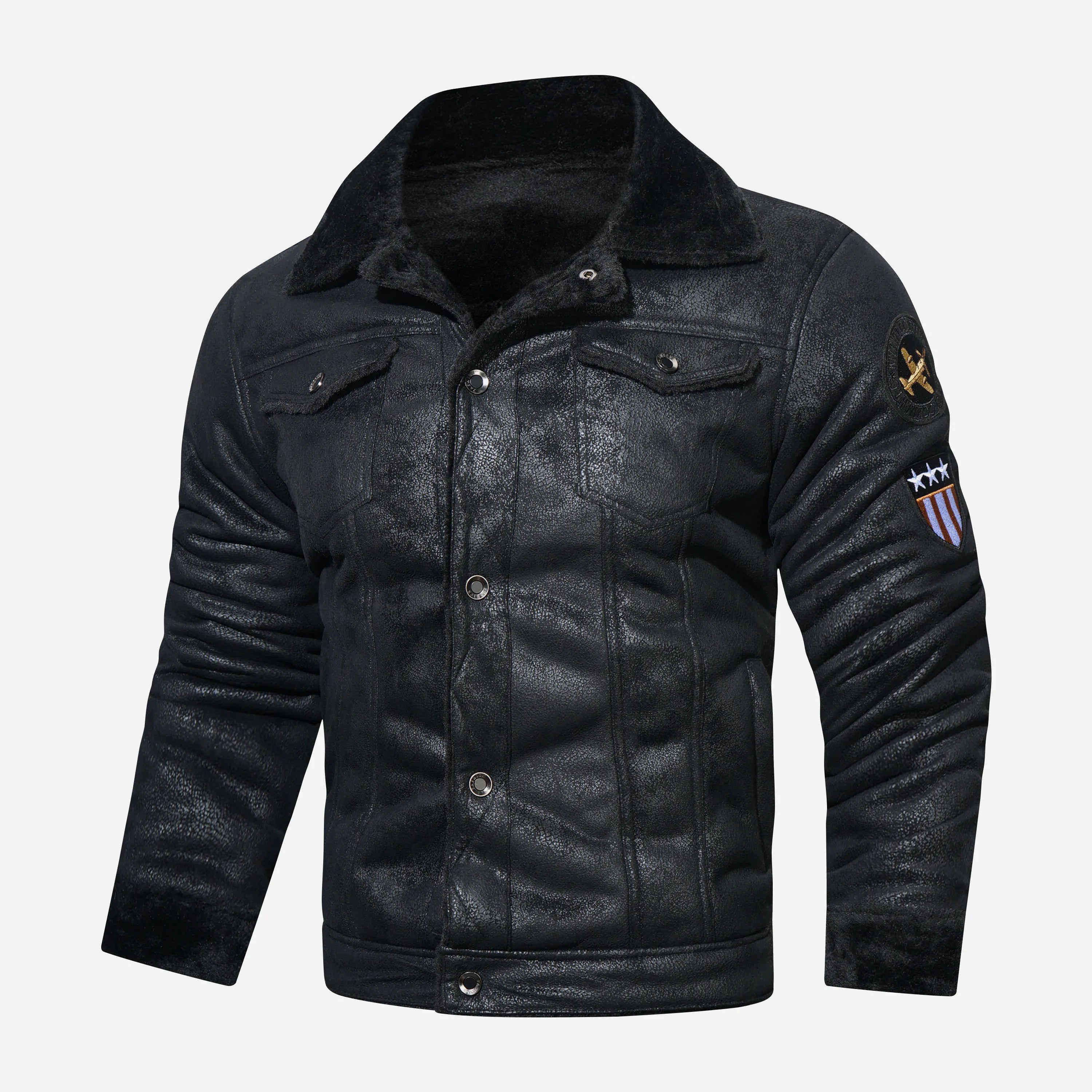 R&B | Pilotenjacke mit Weicher Fütterung Marinus