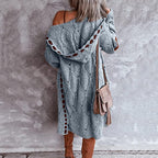 R&B | Stilvoller Damen Cardigan mit Verspielten Details und Langer Passform