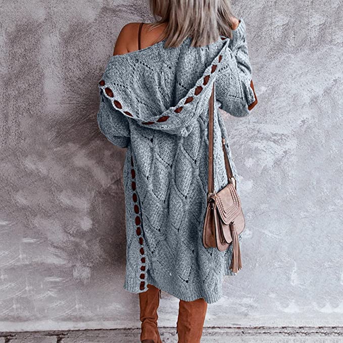 R&B | Stilvoller Damen Cardigan mit Verspielten Details und Langer Passform