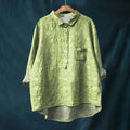 Bluse aus Baumwoll