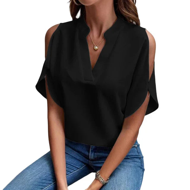 R&B | Damen Stilvolle Sommerblusen-Oberteile