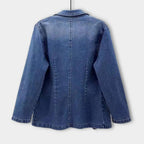 R&B | Stilvolle Lange Jeansblazer