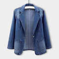 R&B | Stilvolle Lange Jeansblazer