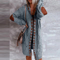 R&B | Modische Strickjacke mit Kapuze