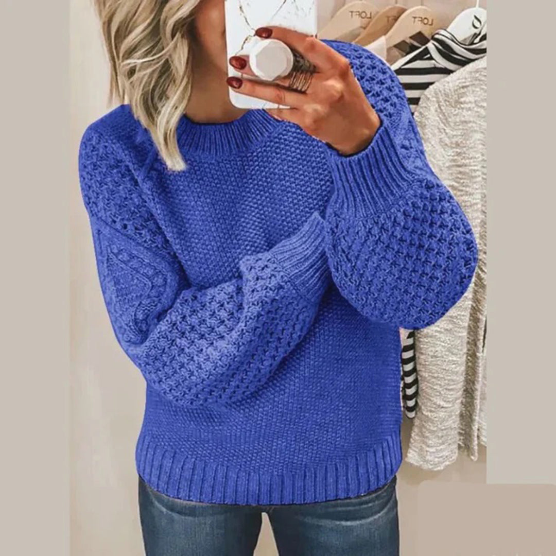 R&B | Chunky Texturiertes Strickpullover