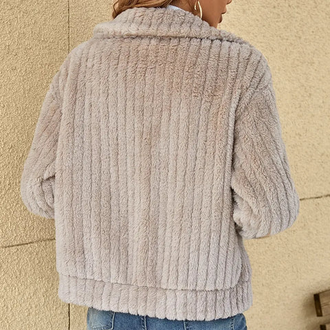 R&B | Weiche Jacke mit Strukturiertem Oberflächen