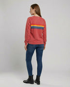 Weicher Regenbogen Pullover Damen | R&B