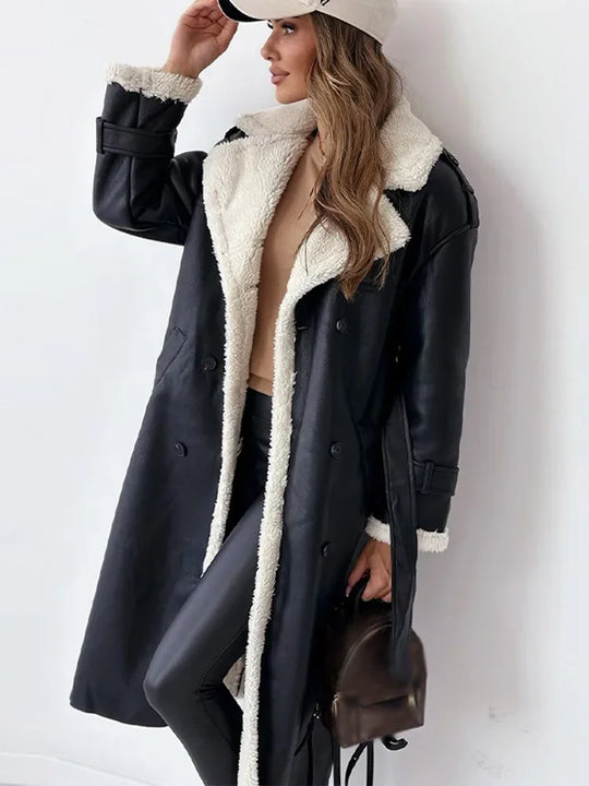 R&B | Eleganter Langer Wintermantel für Damen
