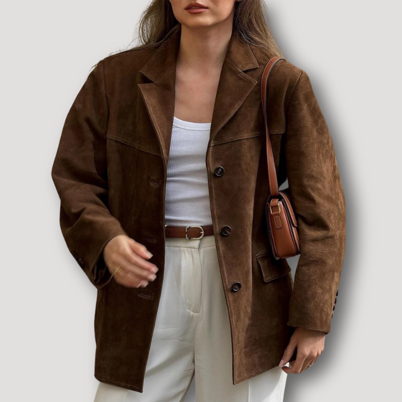 Gebürstete jacke