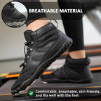 R&B | Damen Warme Winterstiefel - Bequemes & Rutschfestes Barfuß-Design