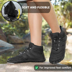 R&B | Damen Warme Winterstiefel - Bequemes & Rutschfestes Barfuß-Design