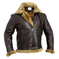 R&B | Ginger Echt Schafsbomberjacke