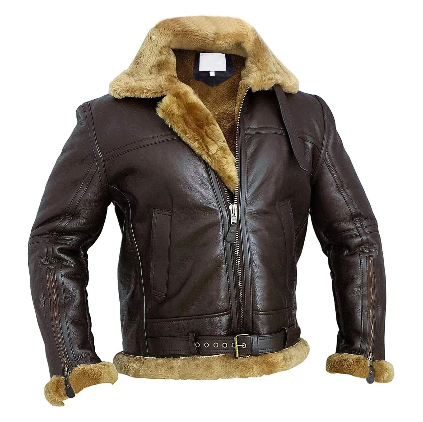 R&B | Ginger Echt Schafsbomberjacke