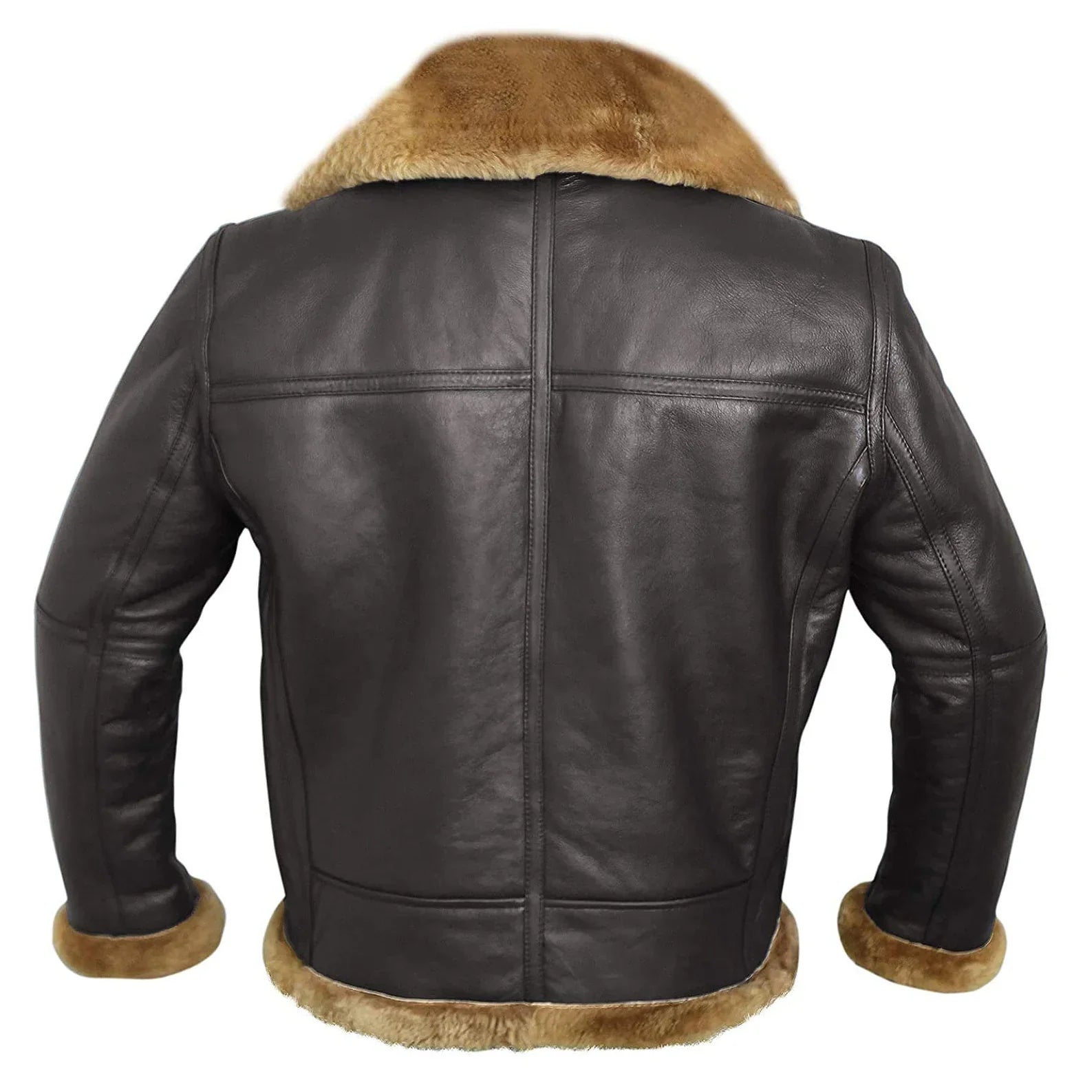 R&B | B3 - Pilotenjacke aus gewendetem Lamm für Luxus und Wärme