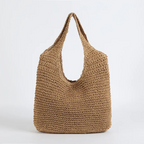 R&B | Marlene Elegante Stroh-Strandtasche