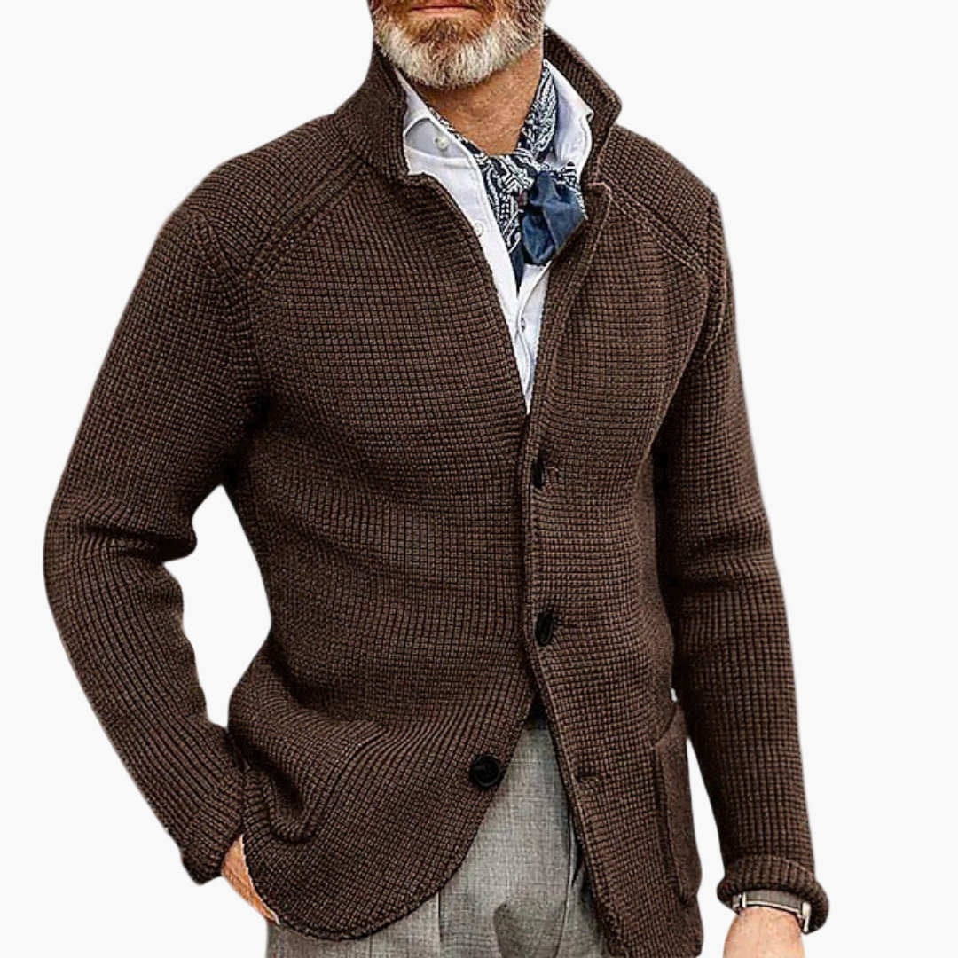 R&B | Strickjacke - Klassischer Cardigan für Business & Freizeit, Stilvoller Komfort
