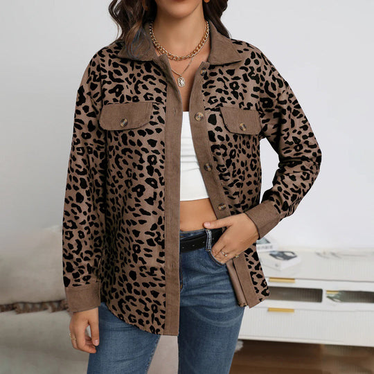 R&B | Trendige Leopardenjacke