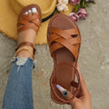 R&B | Sommer Römische Sandalen für Frauen mit Offener Zehe, Rutschfest und Elegant