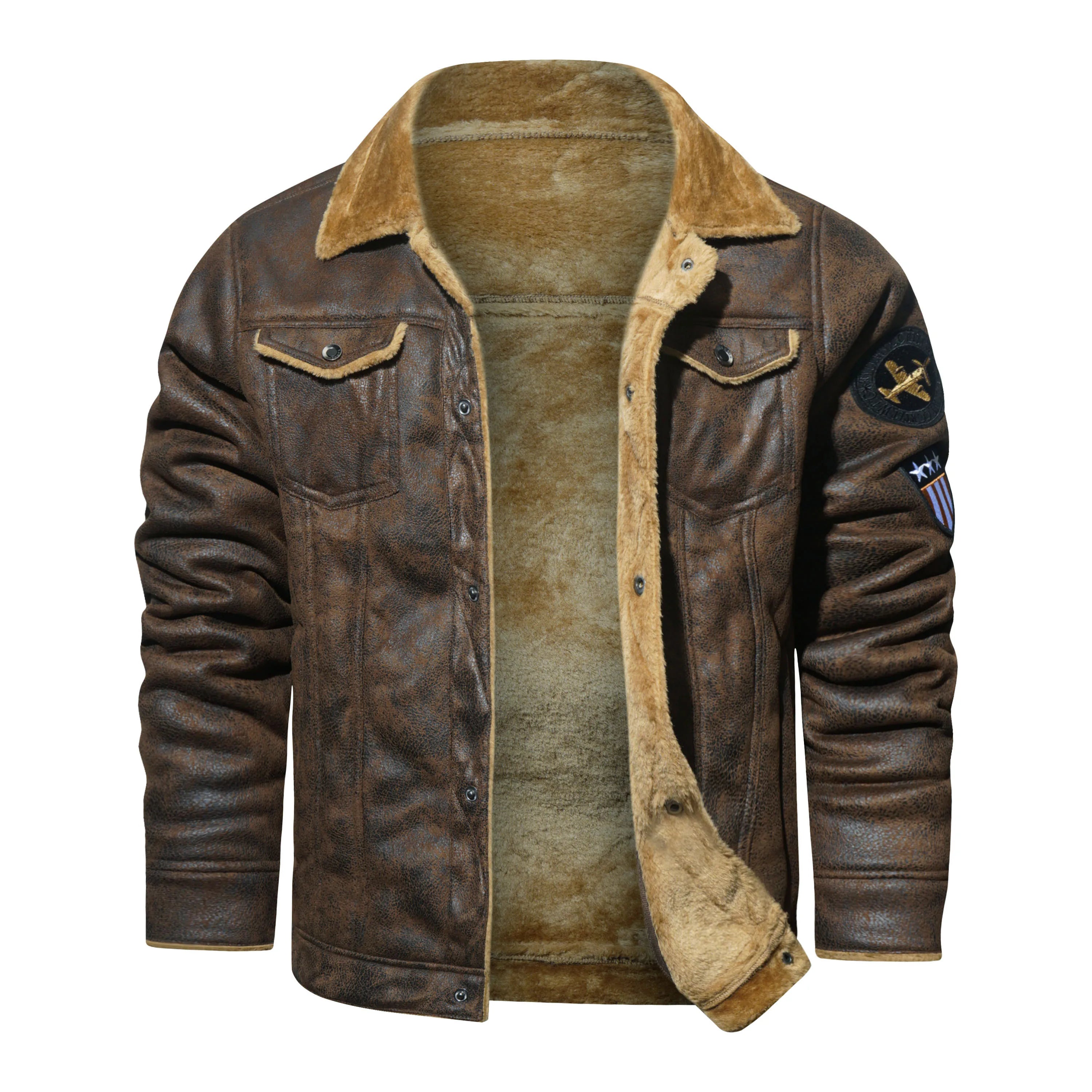 R&B | Pilotenjacke mit Weicher Fütterung Marinus