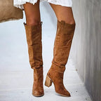 R&B | Frauen Kniefallende Stiefel