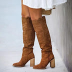 R&B | Frauen Kniefallende Stiefel