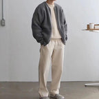 R&B | Herren-Cardigan im Strickdesign