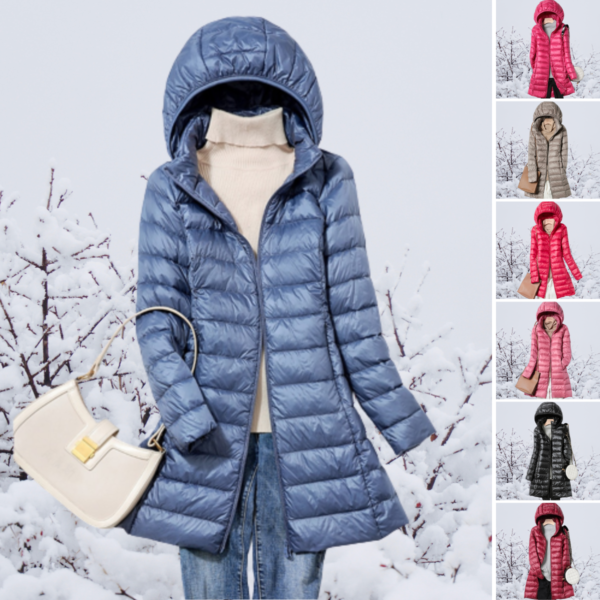 R&B | Leichte lässige Damen Winterjacke