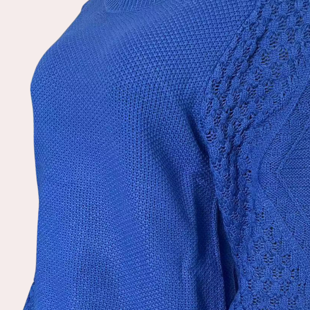R&B | Chunky Texturiertes Strickpullover