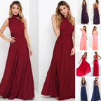 Damen Elastisches Wickelkleid mit Riemen für perfekte Passform