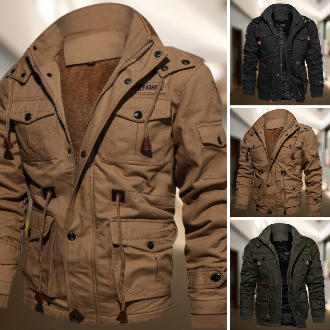 R&B | Winterjacke Herren warm gefüttert