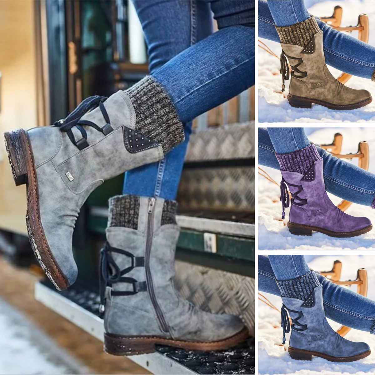 R&B | Elegante Wildlederstiefel