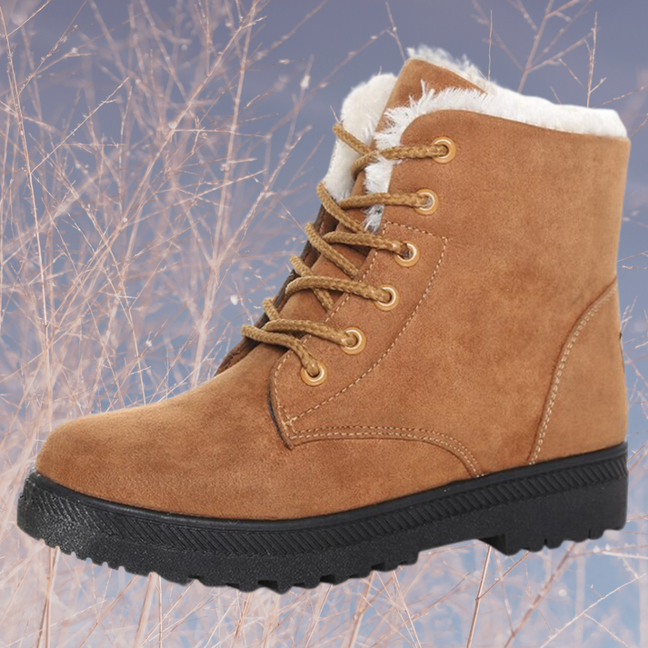 R&B | mit Fleece gefütterte Damenstiefel