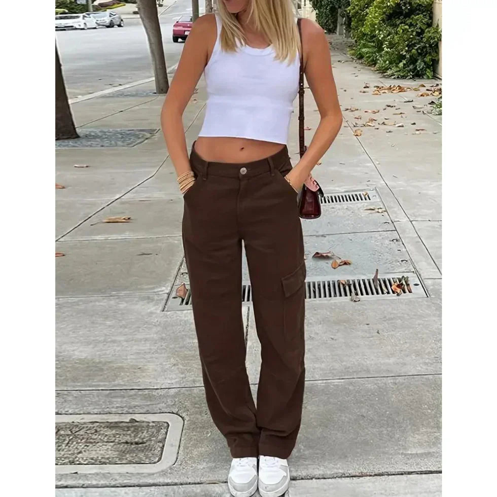 R&B | Trendige Cargohose Damen für Lässige Outfits und Komfort