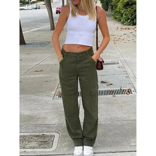 R&B | Trendige Cargohose Damen für Lässige Outfits und Komfort