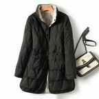 R&B | Winter Leichte Mittellange Doppelseitige Daunenjacke